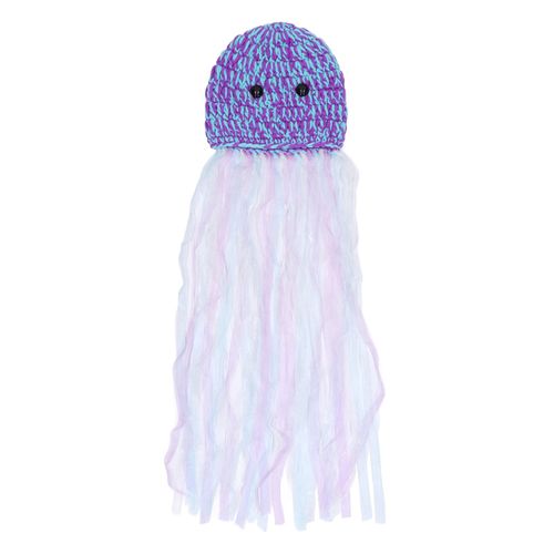Chapeau De Photographie Pour Bebe, Fait A La Main, Mignon Et Amusant, Motif Pieuvre, Tricote Pour Accessoire Photo, A Porter Au Quotidien, Motif Floral Violet
