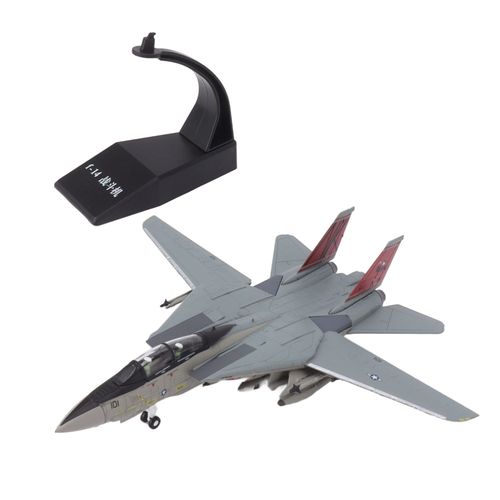 Modele d'avion de combat statique en alliage haute simulation 1:100 avec support