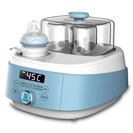 Chauffe-Biberon 3 En 1 Pour Bebe, Temperature Constante, Chauffage Rapide, Sechoir Automatique Pour Biberons, Bleu