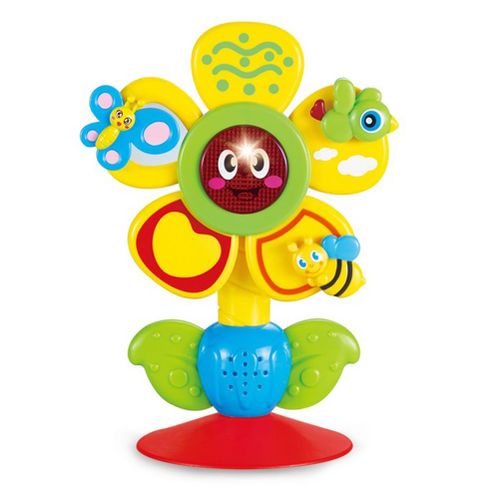 Jouet Musical A Ventouse Pour Bebe, Chaise Haute, Jouet D'apprentissage Precoce, Cadeau D'anniversaire Pour Enfants