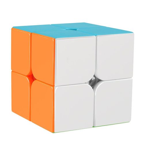 Cube de vitesse 2x2, cube magique sans autocollant, cadeau pour enfants