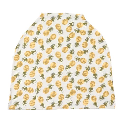 Couverture D'allaitement Douce, Respirante Et Coupe-Vent, 4 En 1, Multi-Usages, Pour Bebe, Pour Voiture, Petit Ananas
