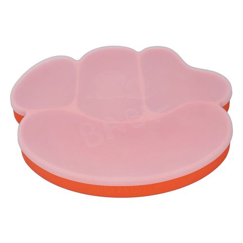 Assiette A Ventouse Pour Bebe En Silicone De Qualite Alimentaire Avec Couvercle