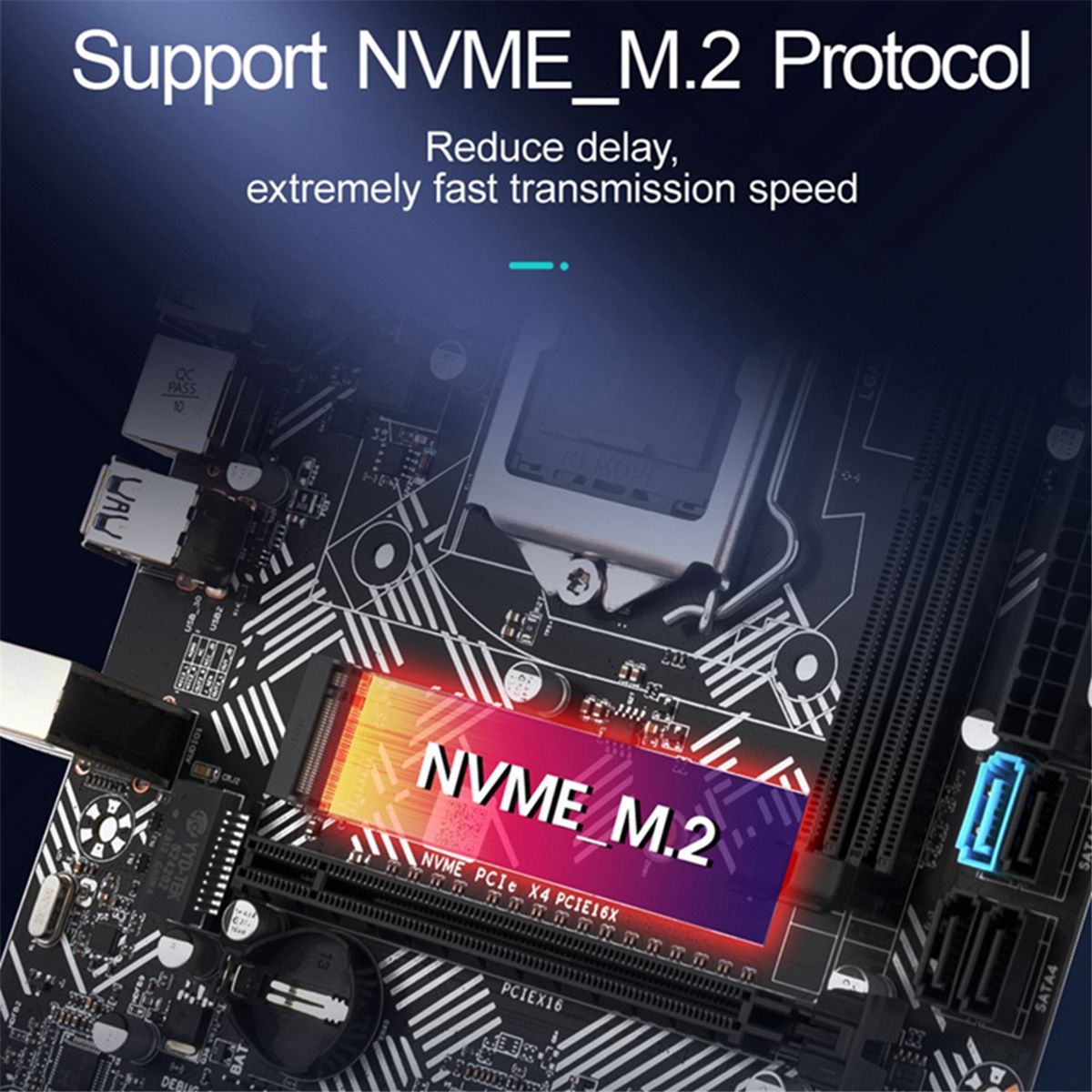 Carte MRe de Bureau B75M- + Processeur I3-3240 LGA 1155 USB... - 3