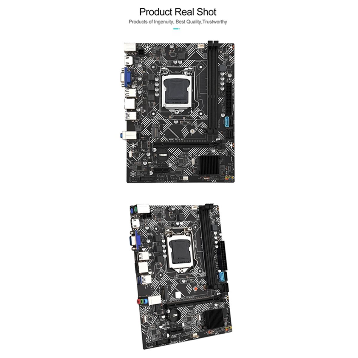 Carte MRe de Bureau B75M- + Processeur I3-3240 LGA 1155 USB... - 5
