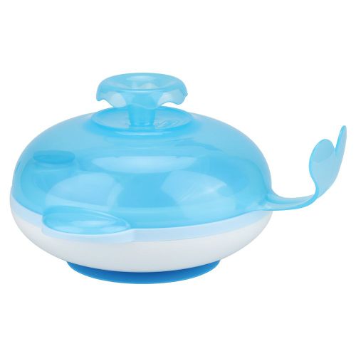 Bol Chauffant A Injection D'eau Pour Bebe, Recipient Isotherme Pour Aliments, Bleu