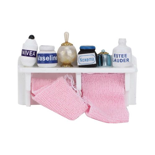 Support De Rangement Pour Detergent De Salle De Bain, Miniature, Haute Simulation, Pour Maison De Poupee, Echelle 1/12, Jouet Amusant Pour Enfants, Decoration, Cadeau