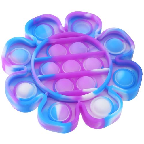 Jouets a bulles en forme de fleur, anti-stress, pour enfants et adultes