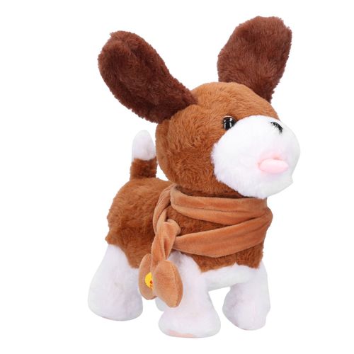 Chien robot electronique en peluche, jouet dansant, agitant les oreilles, chantant et racontant des histoires pour enfants.