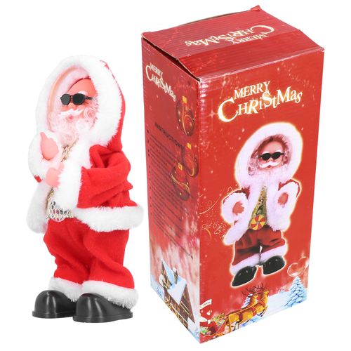 Poupee de Pere Noel de Noel, jouet dansant, decoration de Noel, cadeau pour enfants de plus de 3 ans.