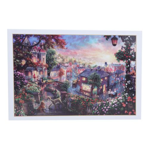Puzzle 1000 pieces en papier, jouet educatif pour la maison, pour adultes et enfants, jeu Dix mille chevaux au galop