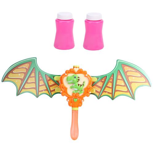 Jouet electrique a bulles de dessin anime, musique legere, baguette magique, pour l'exterieur, pour filles et garcons de 3 ans, cadeau pour enfants, dinosaure rose
