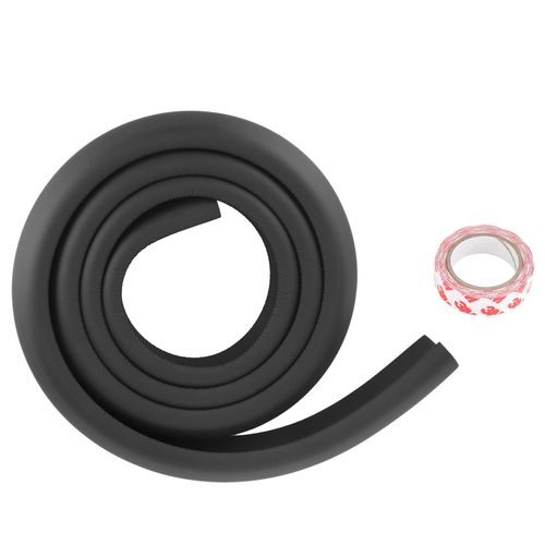 Protection Des Bords De Meubles Pour Bebe, Type L, Haute Elasticite, Pour La Securite A Domicile (Noir)
