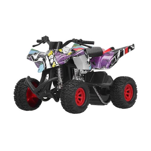 Modele de moto en alliage, simulation, mini moto, jouet pour enfants, collection, cadeau, decoration, graffiti, couleur