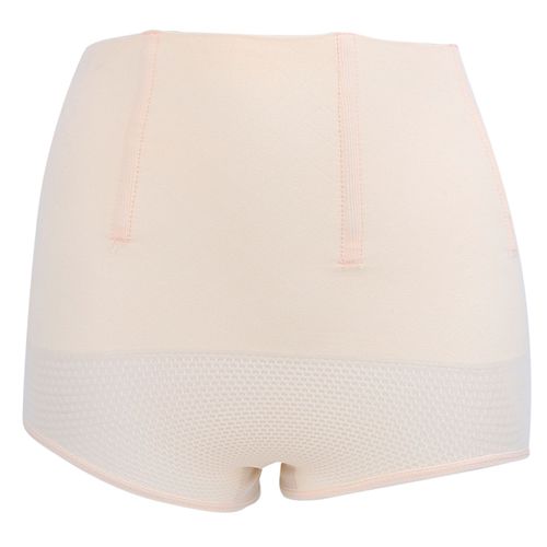 Culotte Gainante Post-Partum Pour Femme, Sous-Vetement Amincissant Et Remontant Les Fesses, Rose, Taille M