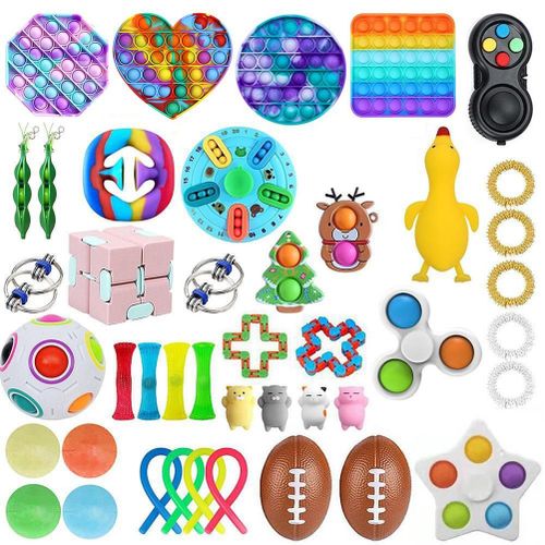 Ensemble de jouets sensoriels anti-anxiete et anti-stress pour enfants et adultes