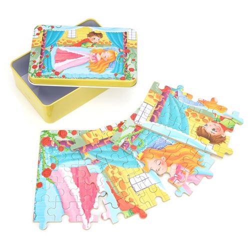 Puzzles De 60 Pieces A Motifs De Dessins Animes, Puzzles Colores Et Mignons, Jouet Educatif Pour Enfants, Cadeau #3