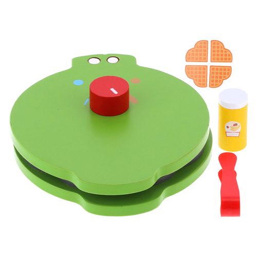 Machine a crepes de simulation, jouet pour enfants, machine a crepes, cuisine en bois, jouets de cuisine