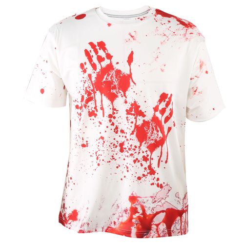 T-Shirt D'ete Respirant Et Decontracte Pour Homme, Elegant, Manches Courtes, Col Rond, Imprime, Dx010016 L
