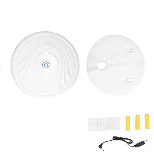 Aspirateur Robot Intelligent, Chargement Usb, Balayeuse Electrique Automatique Pour La Maison, Blanc