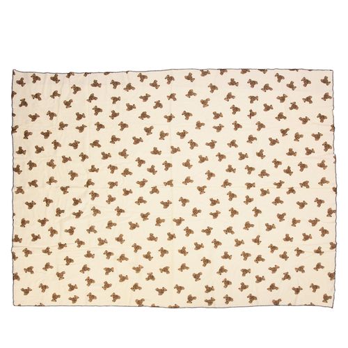 Couverture Pour Bebe, Motif Ours Mignon, Douce, Respirante, Pliable, Portable, Pour Voyage
