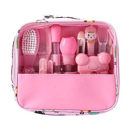 Kit De Soins Pour Nouveau-Ne, 13 Pieces, Accessoires De Soins Essentiels Pour La Maison Et Les Voyages