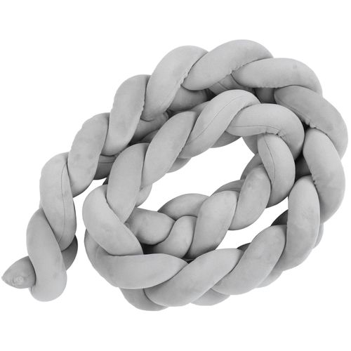 Tour De Lit Pour Bebe, Barriere De Lit Pour Bebe, Coussin Doux Noue, Protection Laterale Pour Berceau Wl008-2m-14