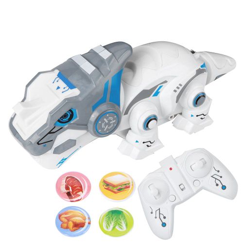 Jouet Dinosaure Telecommande 2,4 Ghz, Jouet Electronique Educatif Pour Enfants, Robot Dinosaure Avec Lumiere