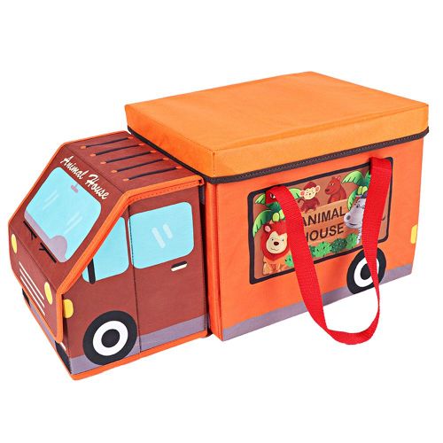 Boite De Rangement Pliable Multifonctionnelle, Tapis De Jeu Pour Bebe, Tapis De Jeu Pour Bebe, Enfant En Bas Age (Voiture)