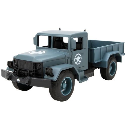 Voiture jouet pour enfants, modele de regression optique Acousto, Jeeps militaires avec batterie (bleu)