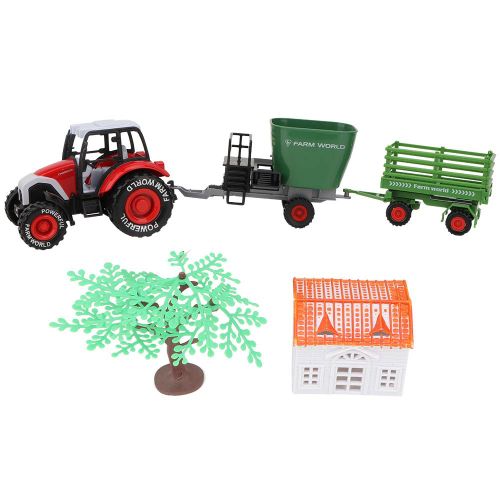 Mini Camion Pour Enfants, Simulation De Moto En Alliage, Modele De Voiture Coulissante Pour Fermier (Maison De Fermier)