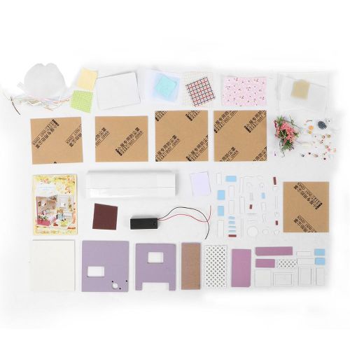 Meubles de maison de poupee en bois a faire soi-meme, jouets educatifs pour enfants, cadeaux d'anniversaire