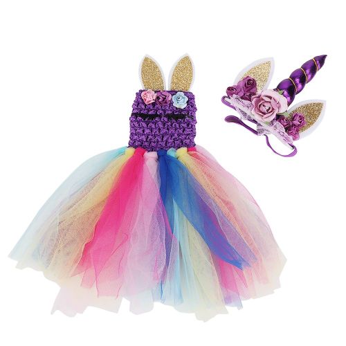 Vetements de poupee licorne, robe de princesse licorne, convient a toutes les poupees de 18 pouces, cadeau pour petites filles