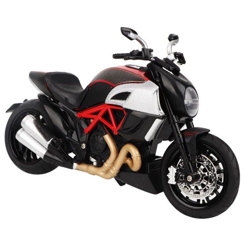 Modele De Moto Pour Enfant A L'echelle 1:12, Jouet Haute Simulation Avec Son Et Lumiere