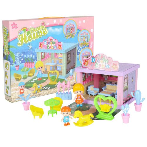 Mini Maison De Poupee A Monter Soi-Meme, Salon, Simulation, Kit De Jouets Pour Enfants