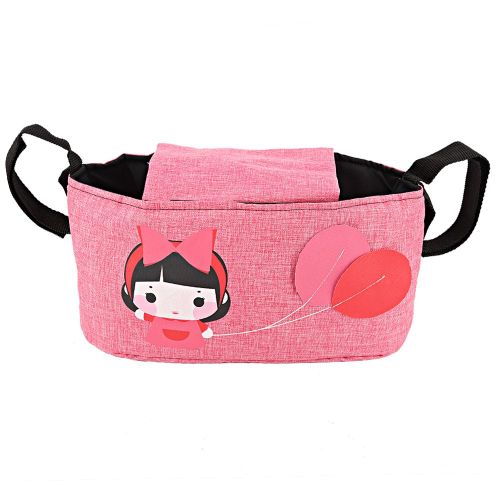 Sac De Rangement Multifonction A Suspendre Pour Poussette, Porte-Biberon, Porte-Gobelet (Filles)
