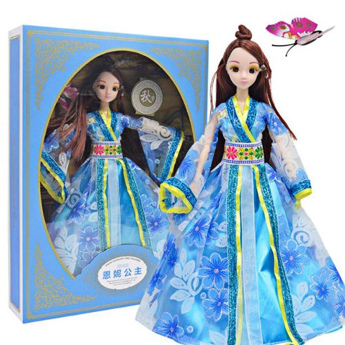 Poupees De Princesse Chinoises En Plastique, Costume Ancien, Pour Filles, Cadeau Quotidien Pour Bebe (Automne)