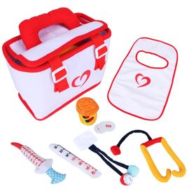 Ensemble de stethoscope medical de simulation, jouet educatif pour enfants
