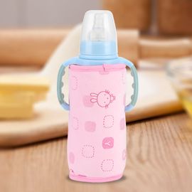 Chauffe-Biberon Portable, Thermostat Isolant Pour Biberon, Ideal Pour Les Voyages (Rose)