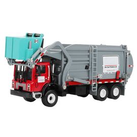 Vehicule porteur 1/24, chariot de transport, modele de voiture en alliage, camion, jouet pour enfants
