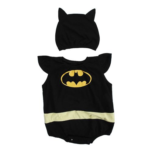 Body Mignon Et Amusant Pour Bebe, Combinaison Une Piece Avec Chapeau (Batman 90)
