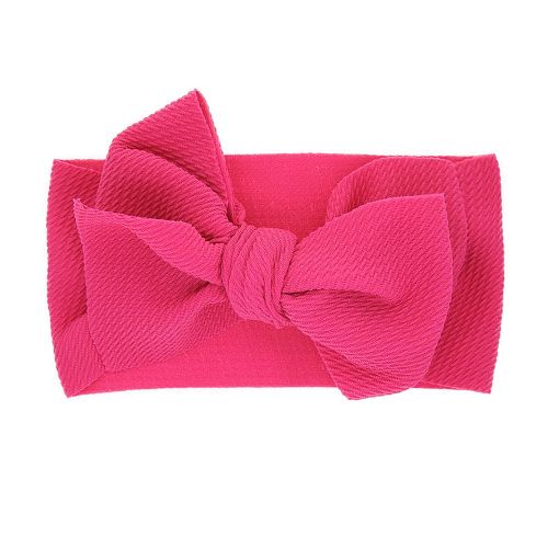 Joli Bandeau Tendance En Forme De Noud Papillon Pour Bebe Fille (Rose Rouge)