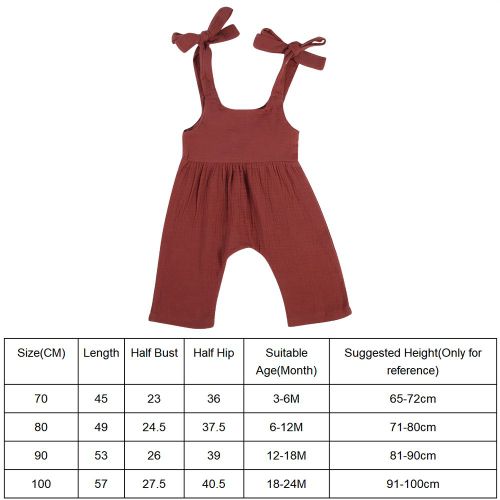 Combinaison D'ete Pour Bebe Garcon Et Fille, Barboteuse A Bretelles Sans Manches, Pantalon A Bretelles, Kaki Clair/Cafe