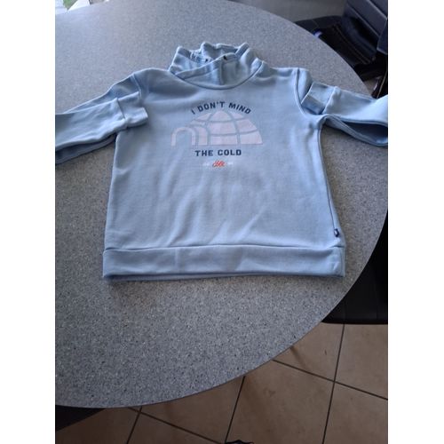 Sweat Shirt "Okaidi" Bleu Imprimé "T- 12 Ans" Garçon