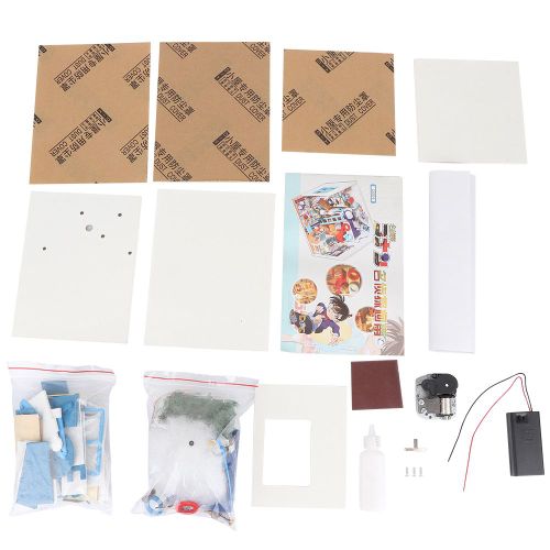 Maison de poupee DIY, jolie maison, mini maison, kit de jouets avec musique
