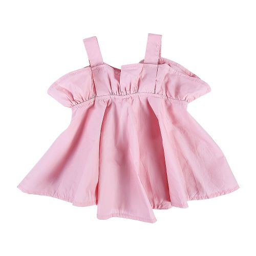 Camisole Pour Enfant, Jupe Debardeur Sans Manches En Dentelle A Motif Feuille De Lotus Pour Enfant, Bretelles