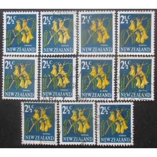 Nouvelle-Zelande N°446 X 11 Oblitéré