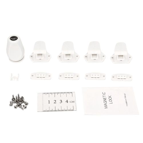 Serrure Magnetique De Securite Pour Enfants Et Bebes, Pour Porte D'armoire, Tiroir, Casier