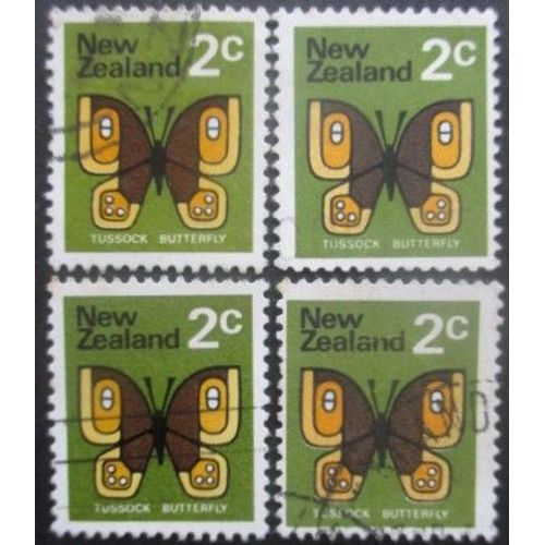 Nouvelle-Zelande N°510 X 4 Oblitéré
