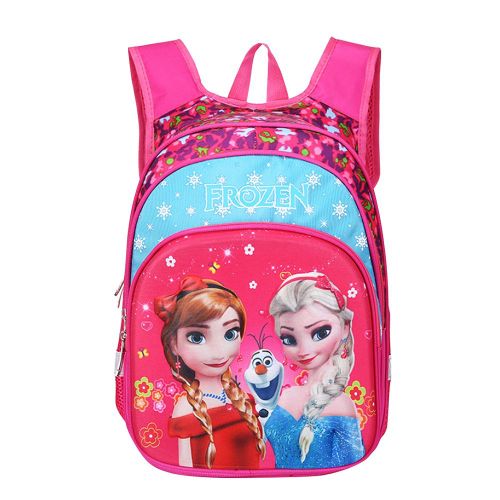 Sac a dos 3D motif dessin anime pour enfants, sac de sortie, sac a gouter, cartable etanche pour eleves (bleu)